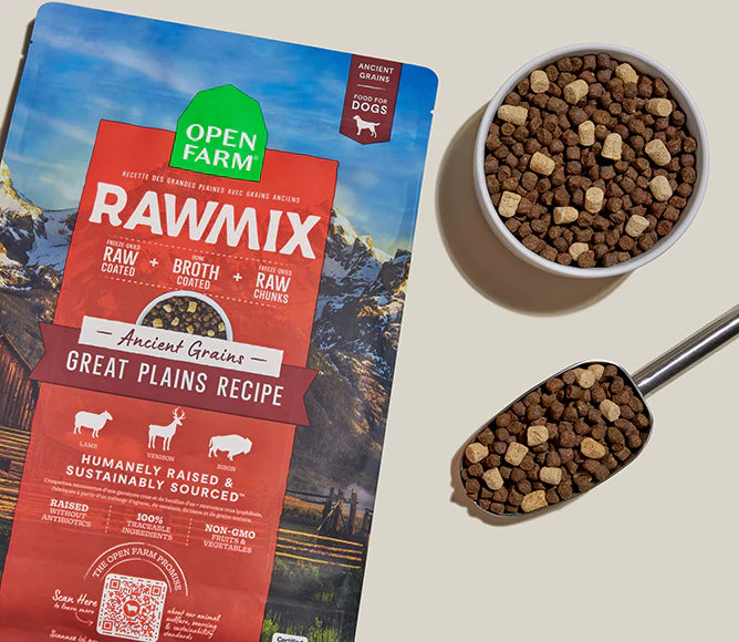 Open Farm RawMix Great Plains Ancient Grains Dog Food