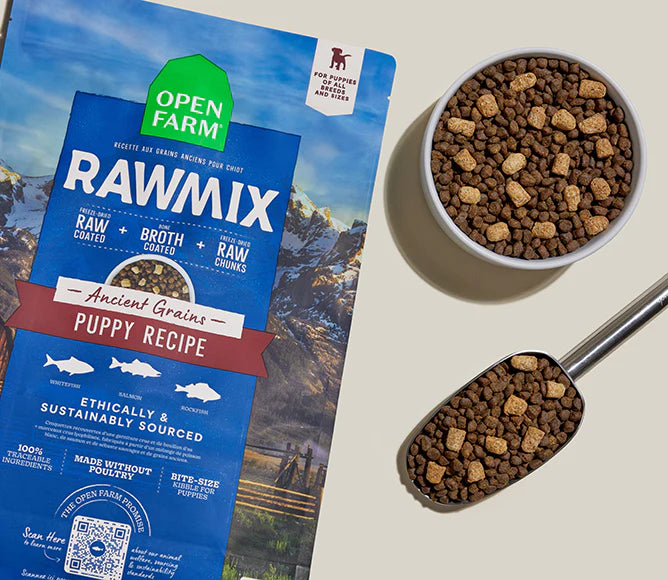 Open Farm RawMix Ancient Grains Puppy Dog Food