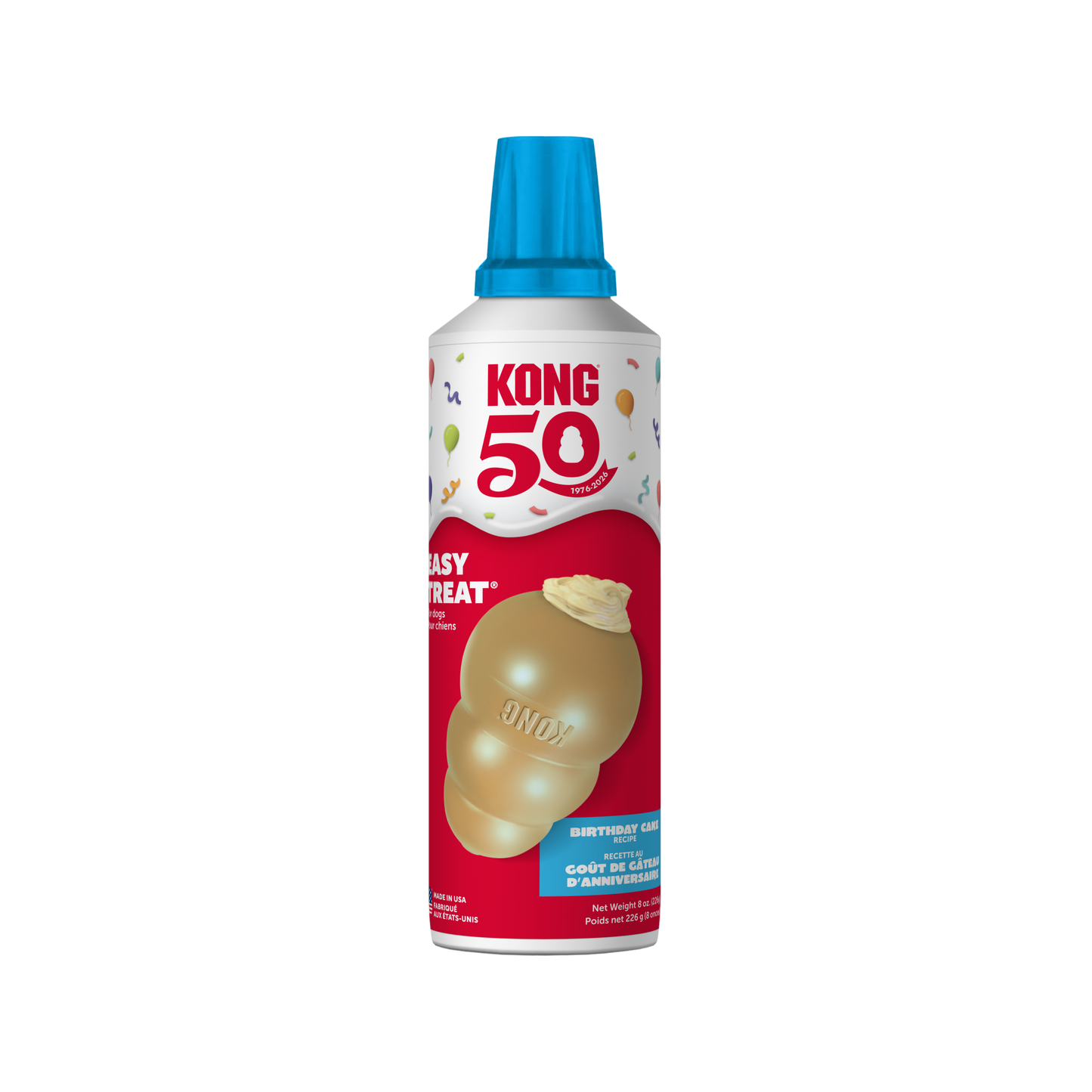 KONG Easy Treat® Birthday Cake Dog Treat