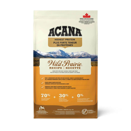 ACANA Highest Protein Wild Prairie Dog Food