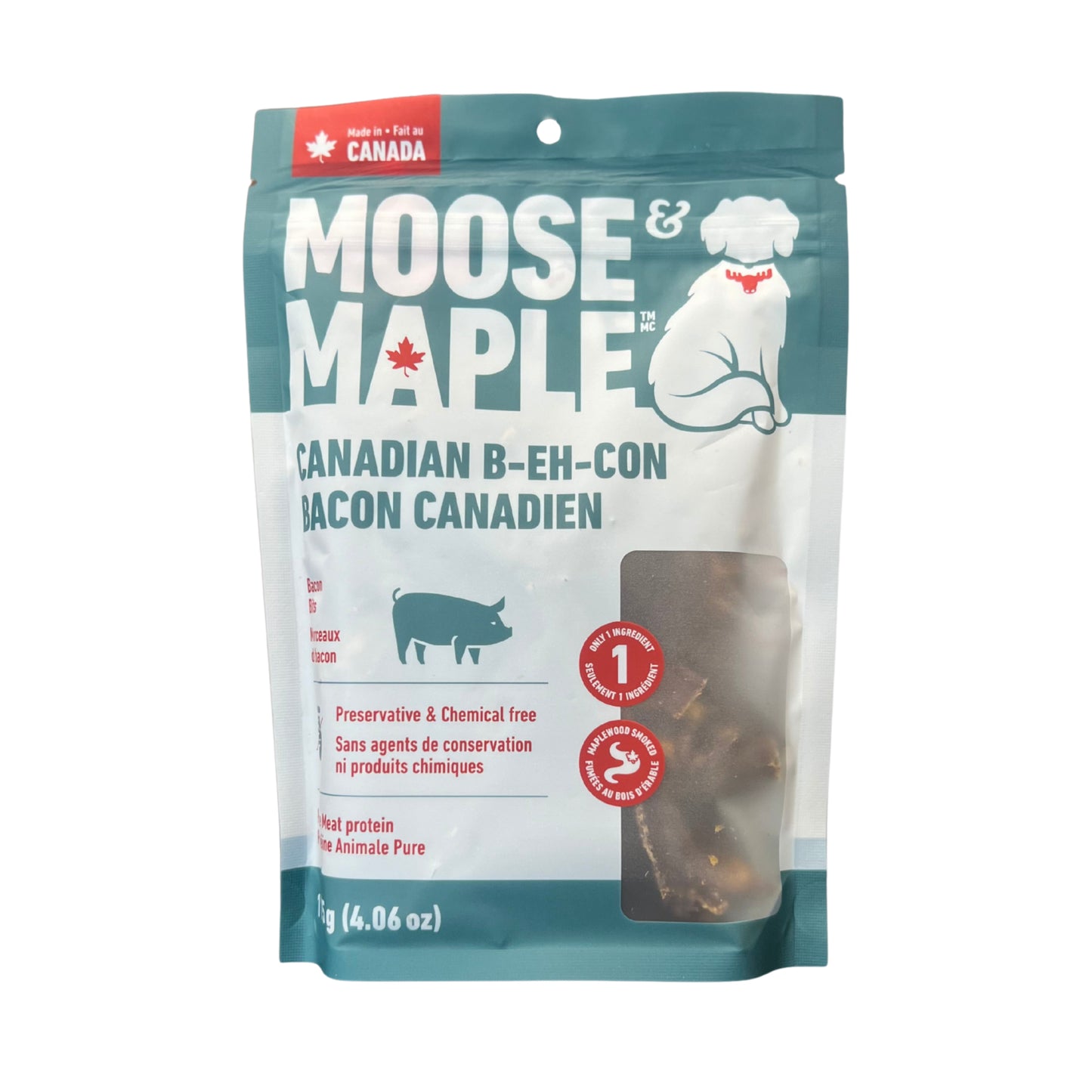 Moose & Maple Canadian B-Eh-Con Dog Treats