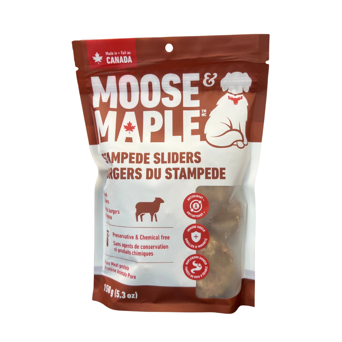 Moose & Maple Stampede Sliders - Lamb Dog Treats