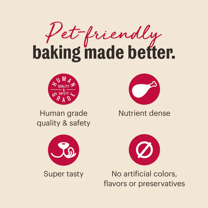 The Honest Kitchen Birthday Cake Mix made with Chicken & Blueberries for Dogs