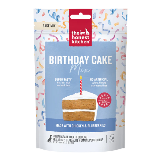 The Honest Kitchen Birthday Cake Mix made with Chicken & Blueberries for Dogs