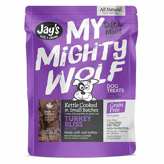 Jay's My Mighty Wolf Turkey Dog Treats