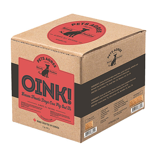 Oink! – Bacon Wholewheat Biscuits for Dogs