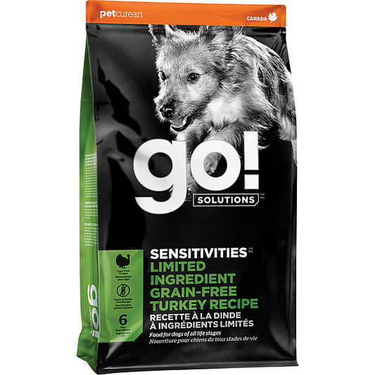 GO! Sensitivities LID GF Turkey Dog Food