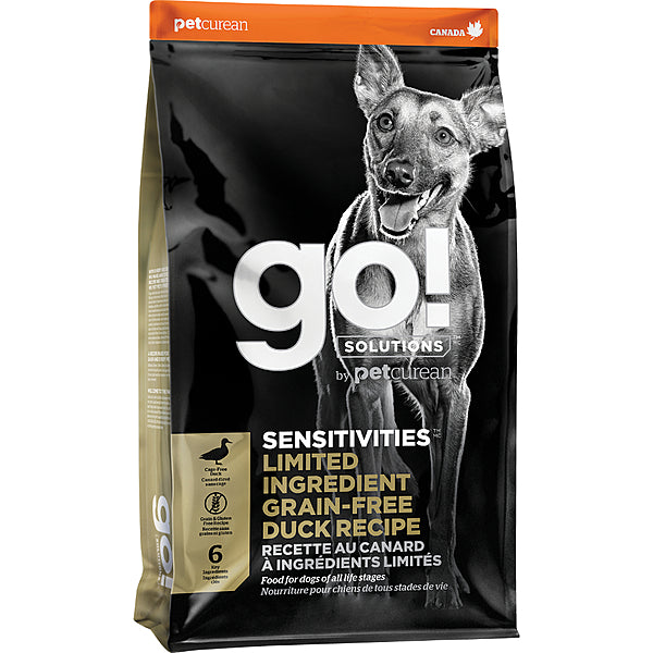 GO! Sensitivities LID GF Duck Dog Food