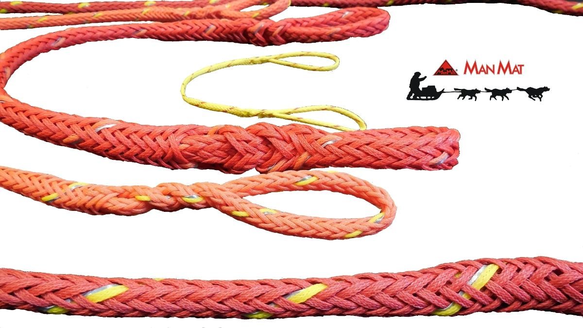 Mushring Rack Manmat Polypropylene Mushing Lines Set with Locking Carabiner – Balto ...