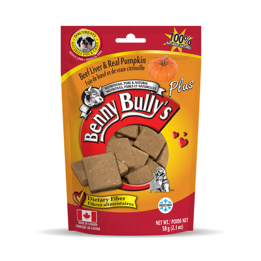 Benny Bullys® Beef Liver Plus Pumpkin