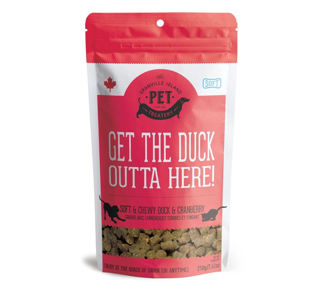 The Granville Island Pet Treatery Soft & Chewy Duck & Cranberry Treats For Dogs - Balto Sports Ltd.