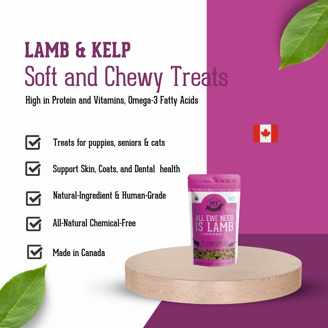 The Granville Island Pet Treatery Soft & Chewy Lamb & Kelp Treat For Dogs - Balto Sports Ltd.