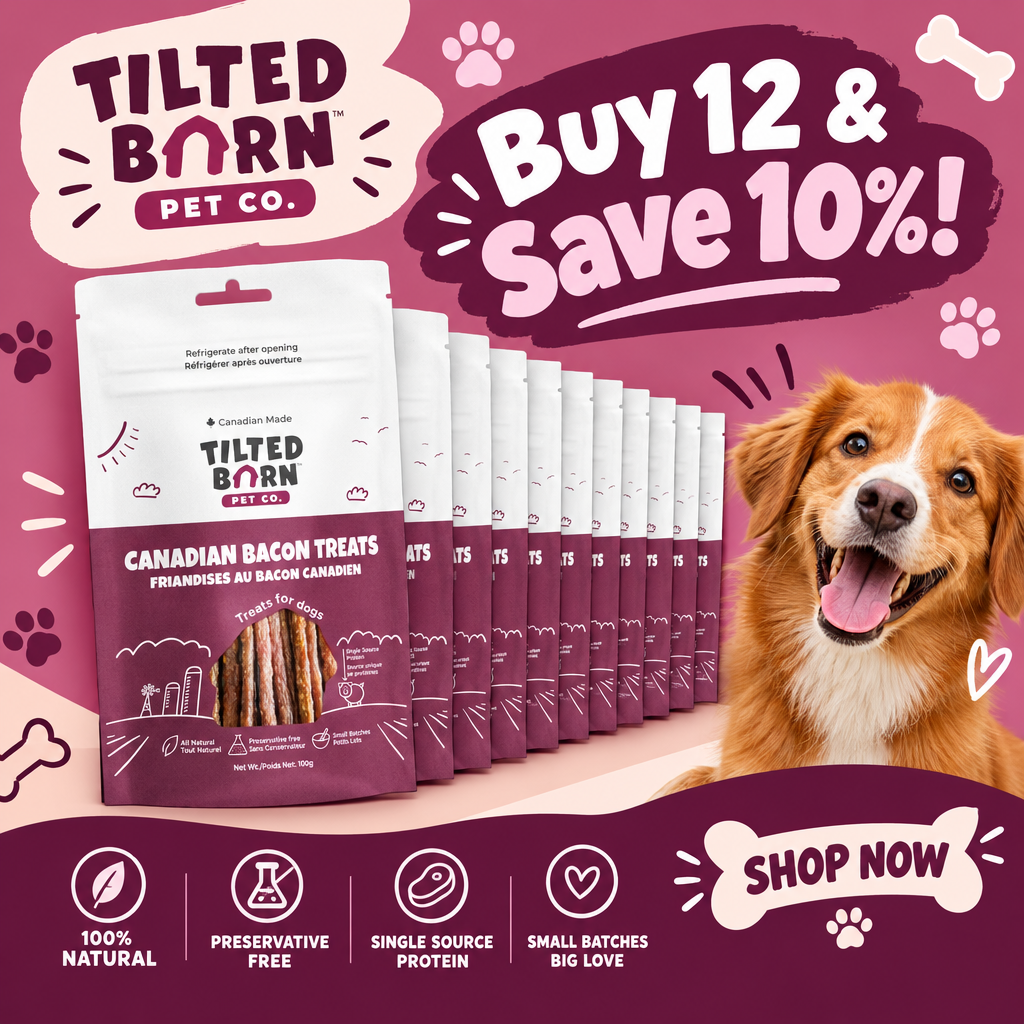 Tilted Barn Beef & Saskatoon Berry Dog Treats