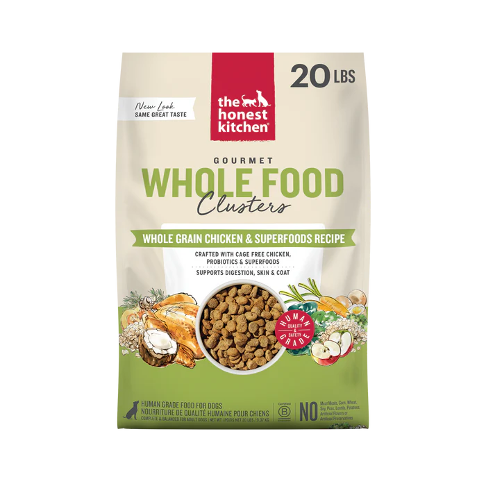 The Honest Kitchen Whole Grain Chicken Whole Food Clusters Dog Food