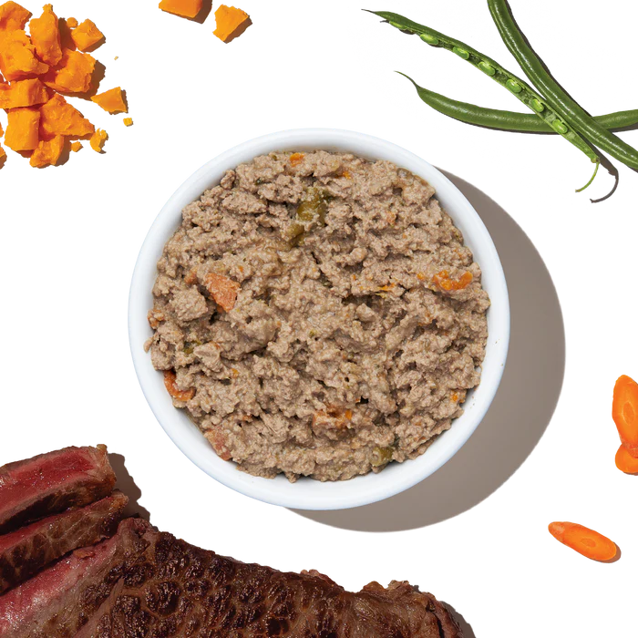 The Honest Kitchen Beef, Cheddar & Farm Veggies Butcher Block Pâté Dog Food