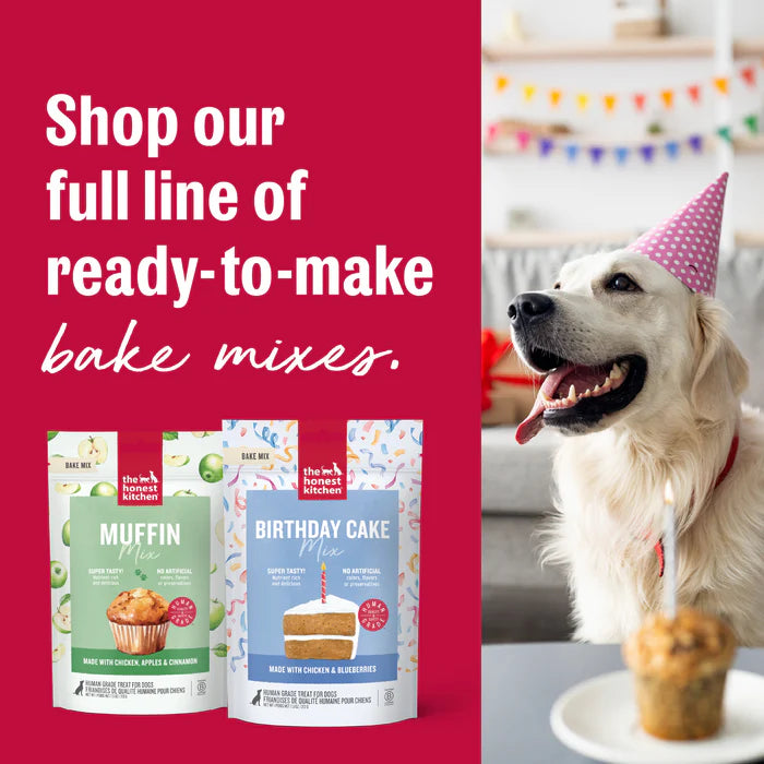 The Honest Kitchen Muffin Mix made with Chicken, Apples & Cinnamon for Dogs
